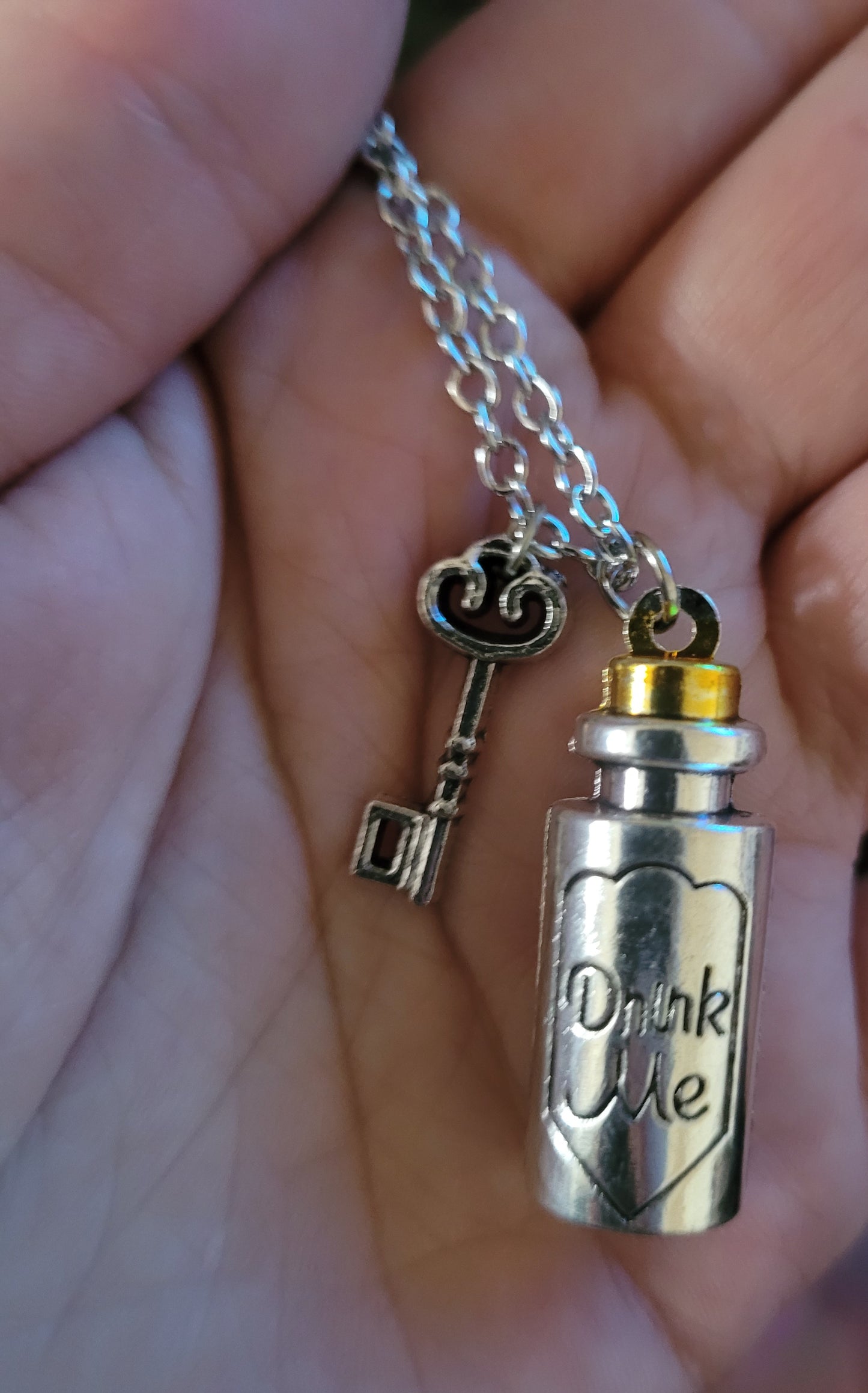 Alice Inspired Drink Me Chain