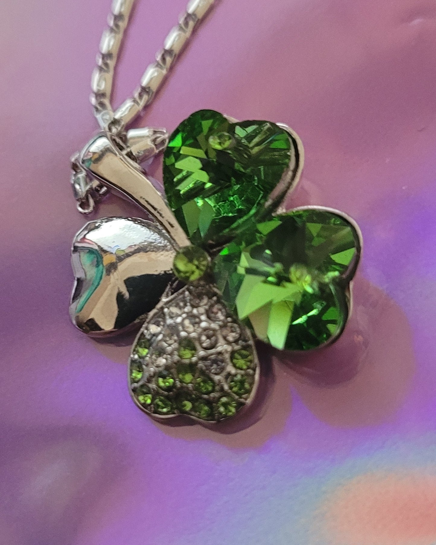 4 leaf clover necklace