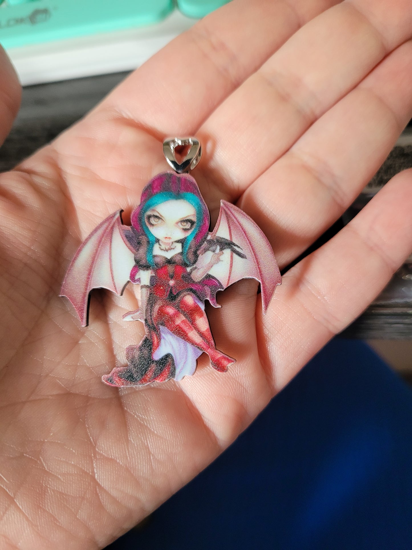 Pretty Bat Girl Chain