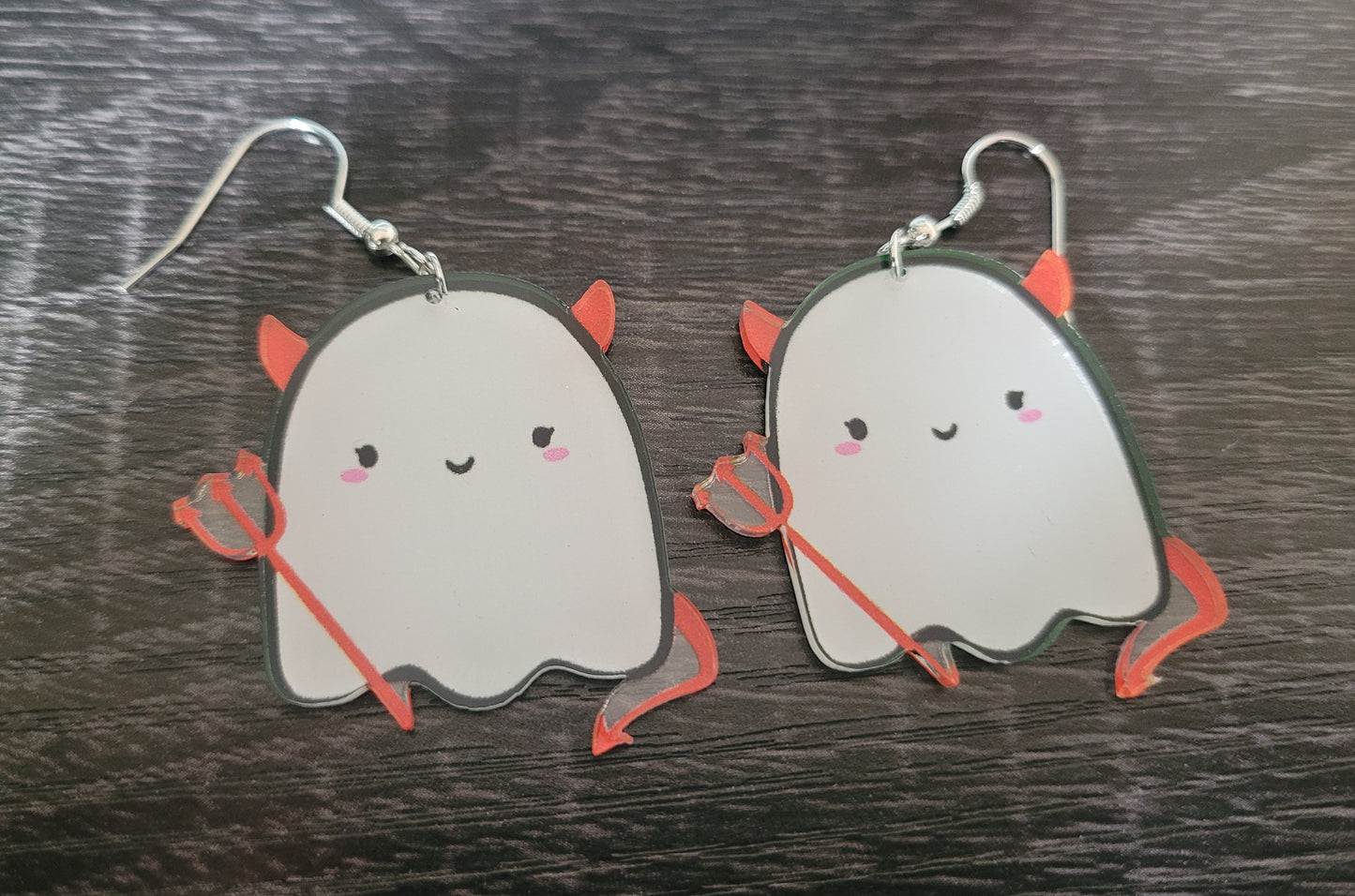 Cute Devil Ghost Earrings