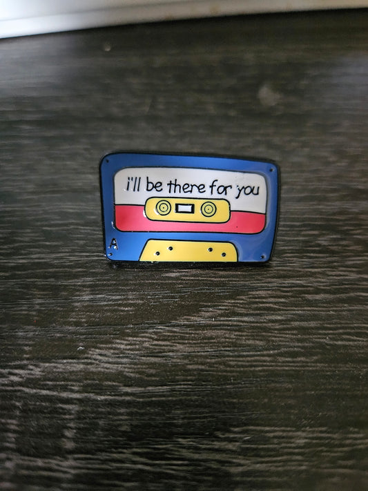 Friends Inspired Tape Pin Badge