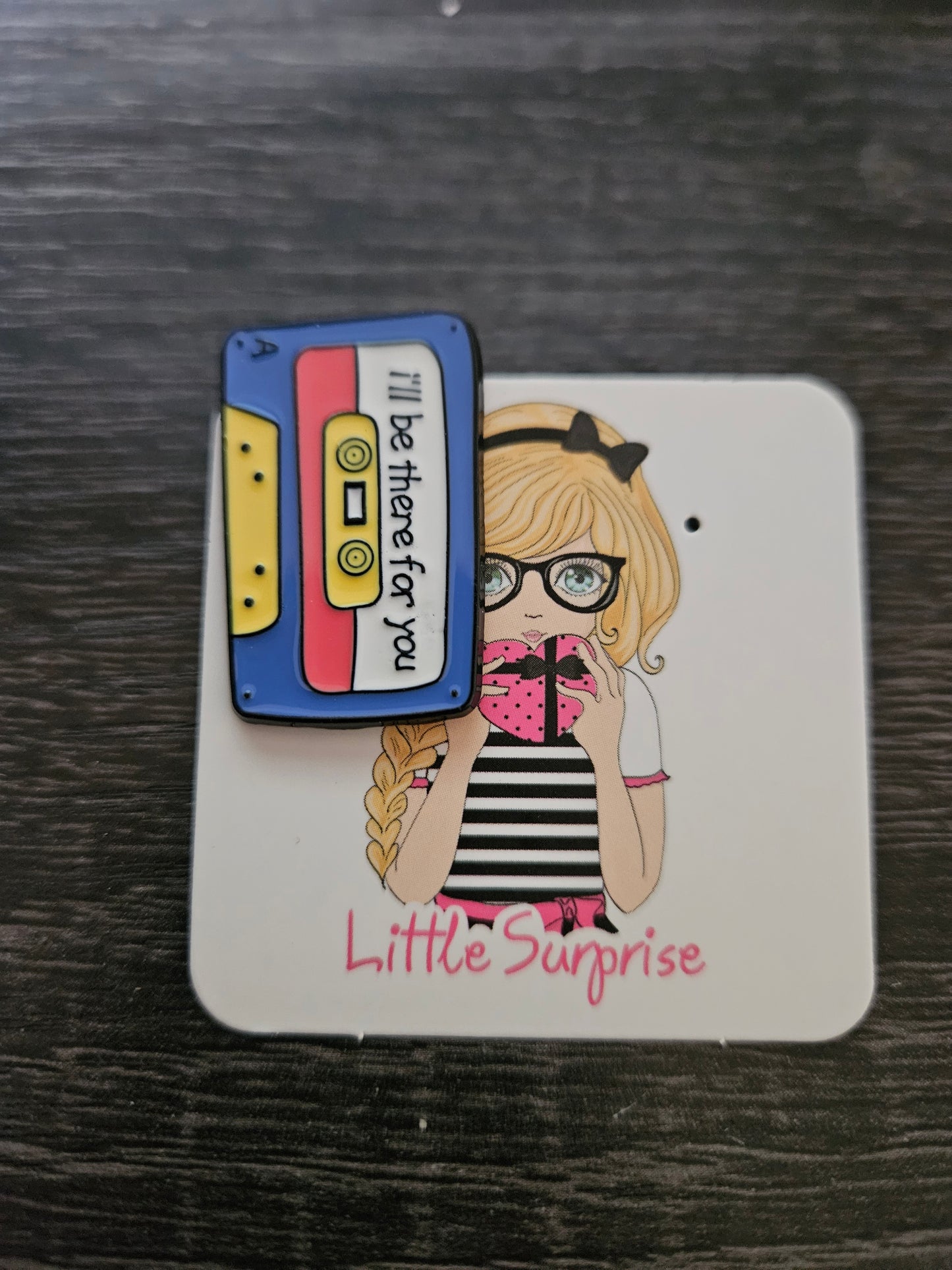 Friends Inspired Tape Pin Badge