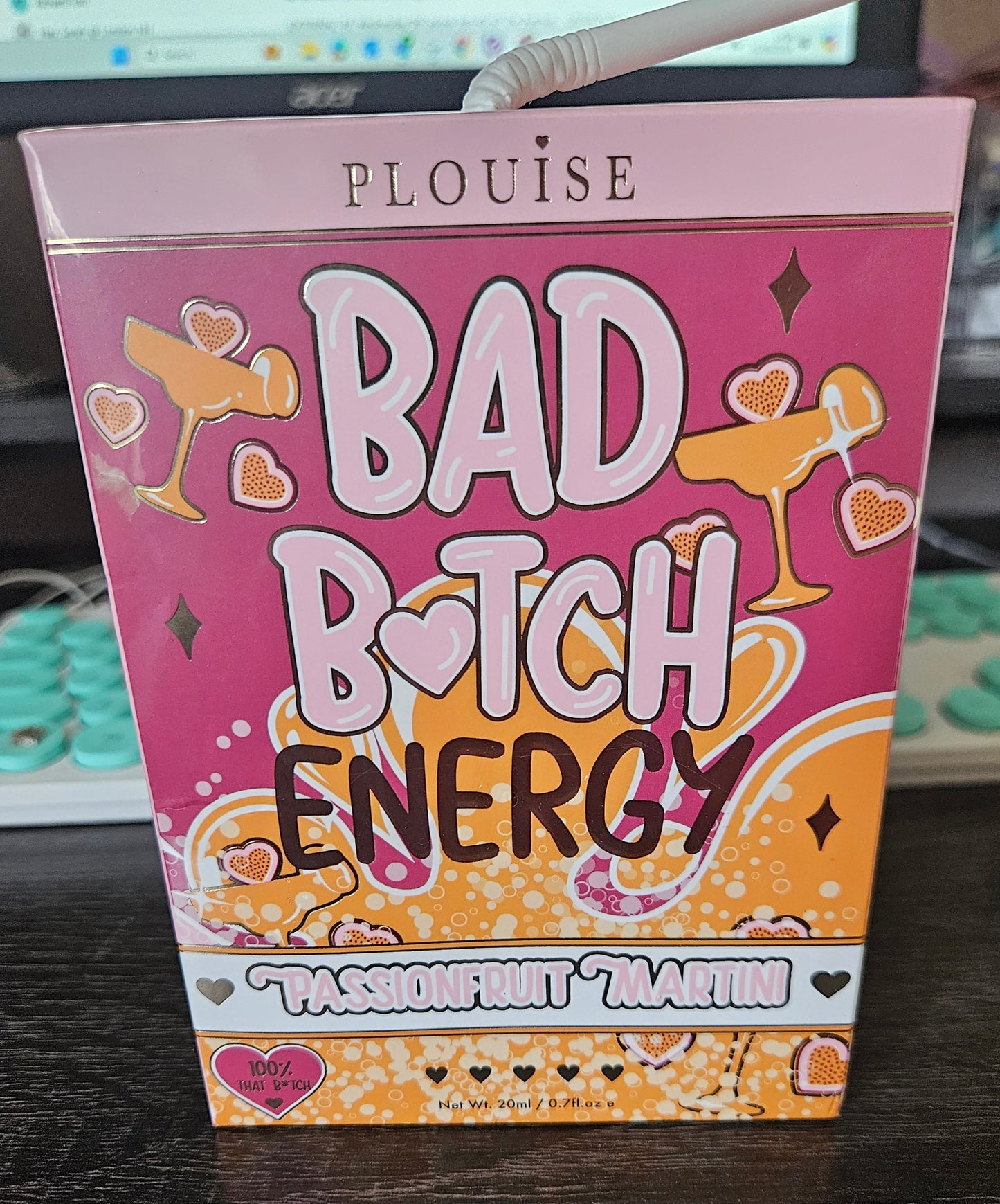 plouise bad bitch energy lip duo - passionfruit martini