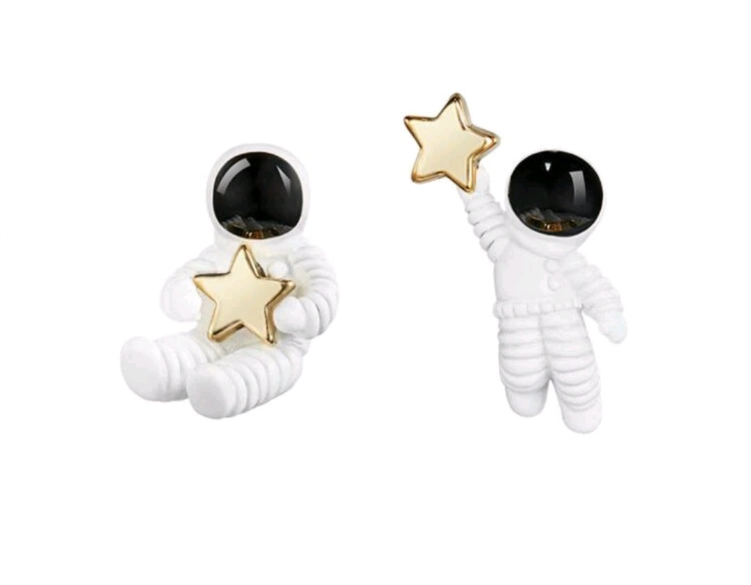 Cute Spaceman Novelty Earrings