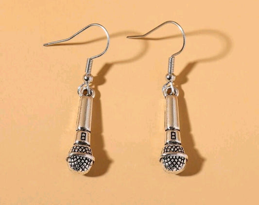 Microphone Earrings