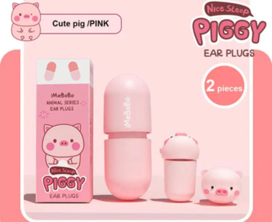 ImeBobo Pig Novelty Ear Plugs (1 set)