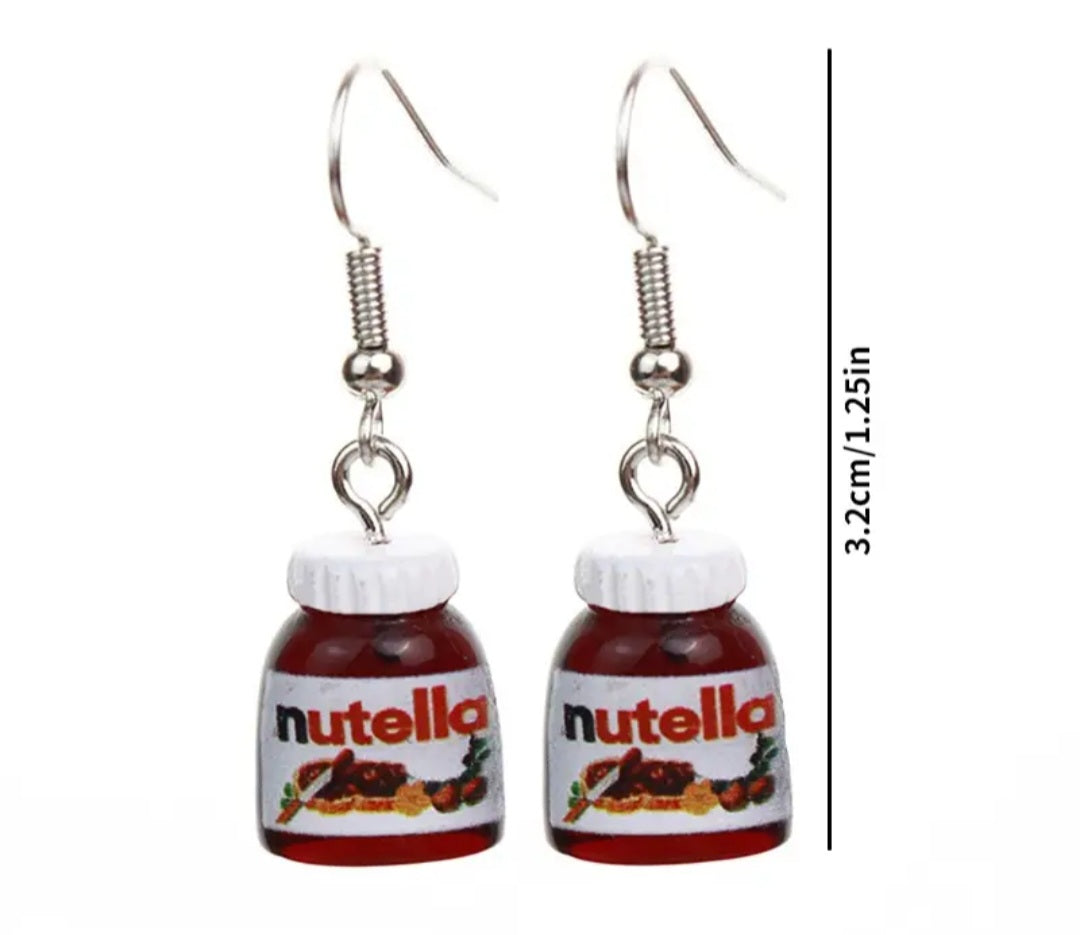 Nutella Novelty Earrings