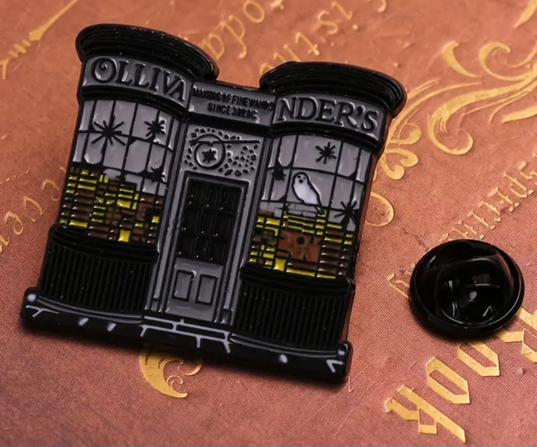 Ollivanders Harry Potter Inspired Pin