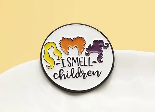 Hocus Pocus Inspired Pin Badge