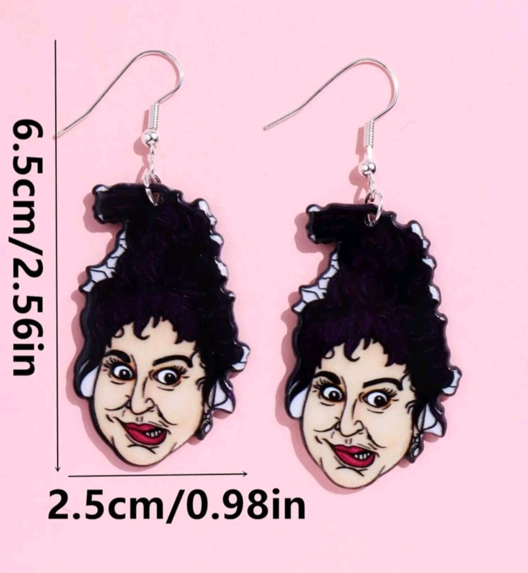 Hocus Pocus Inspired Earrings