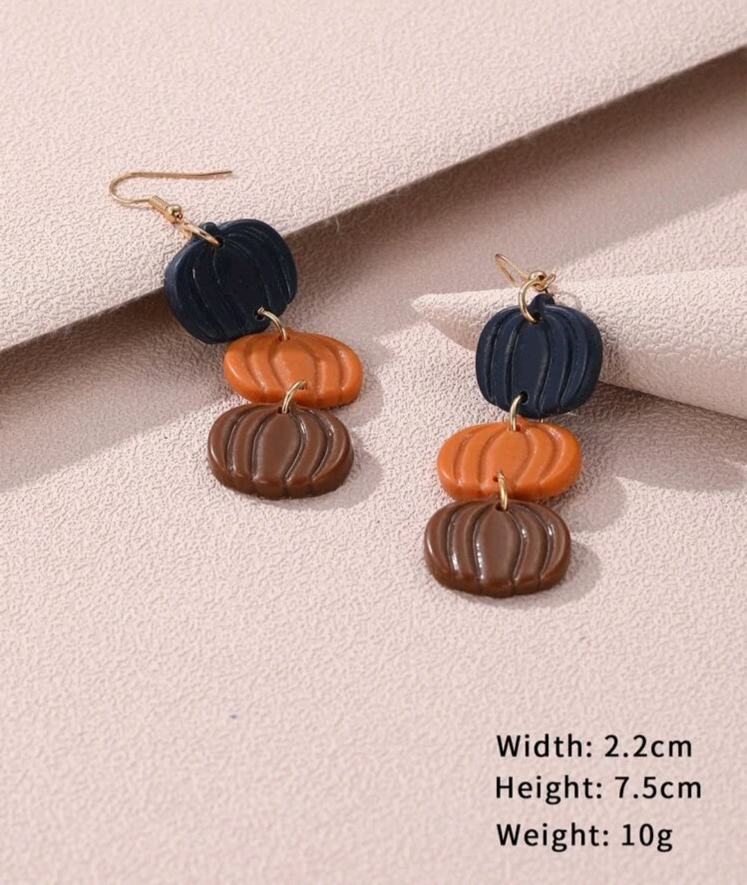 Pumpkin Drop Earrings