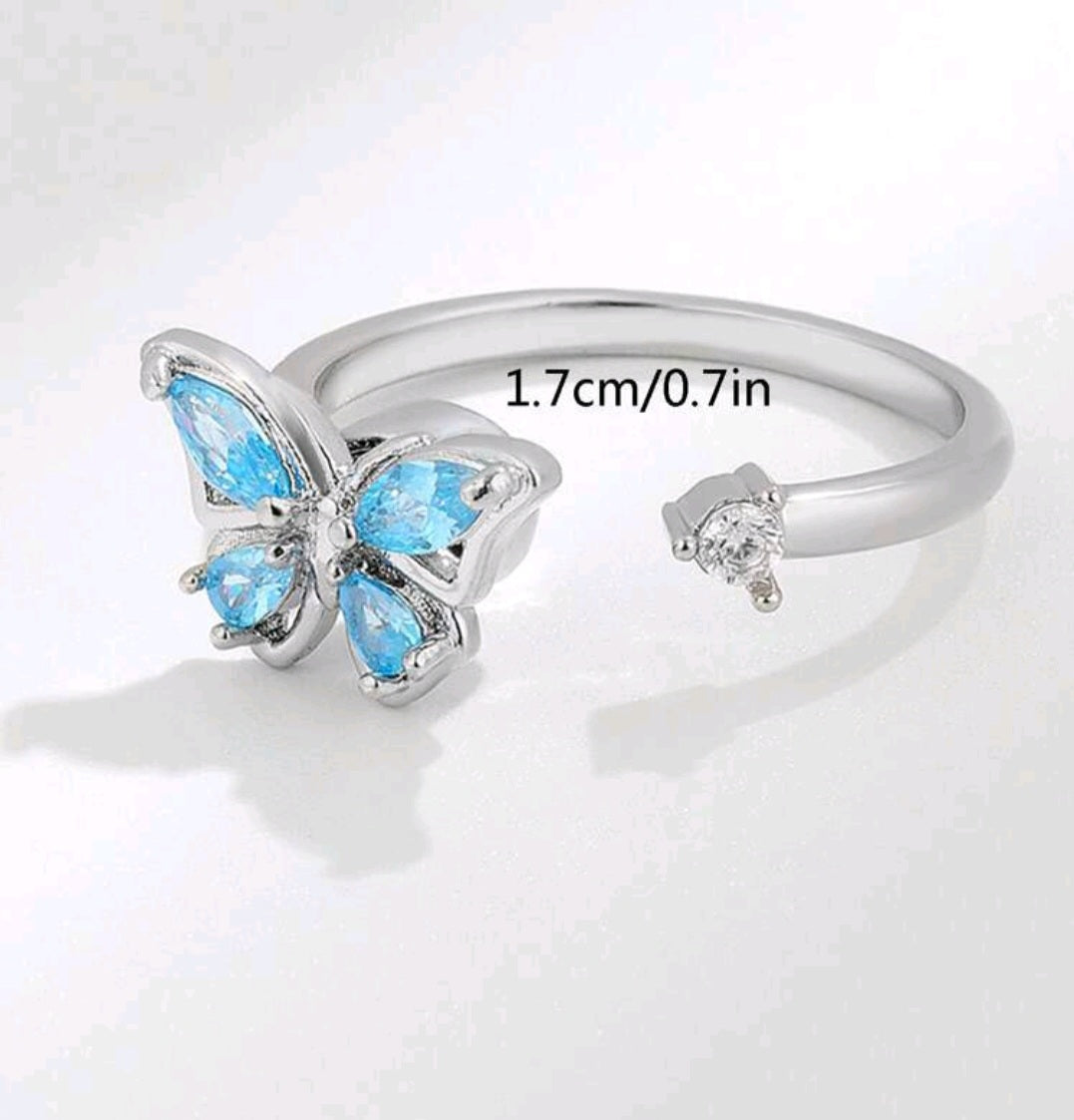 Butterfly Rotatable Ring