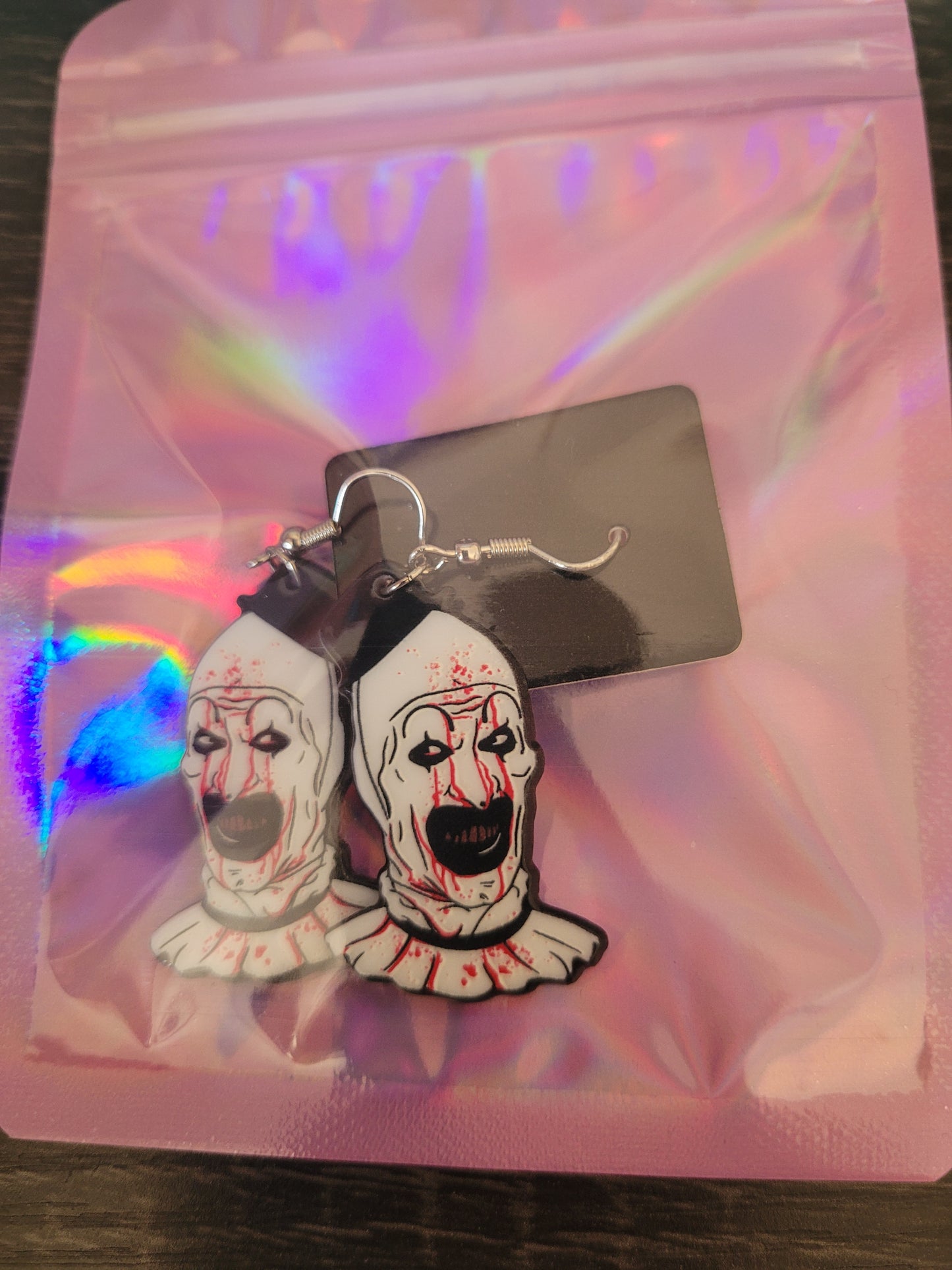 Terrifier Inspired Earrings