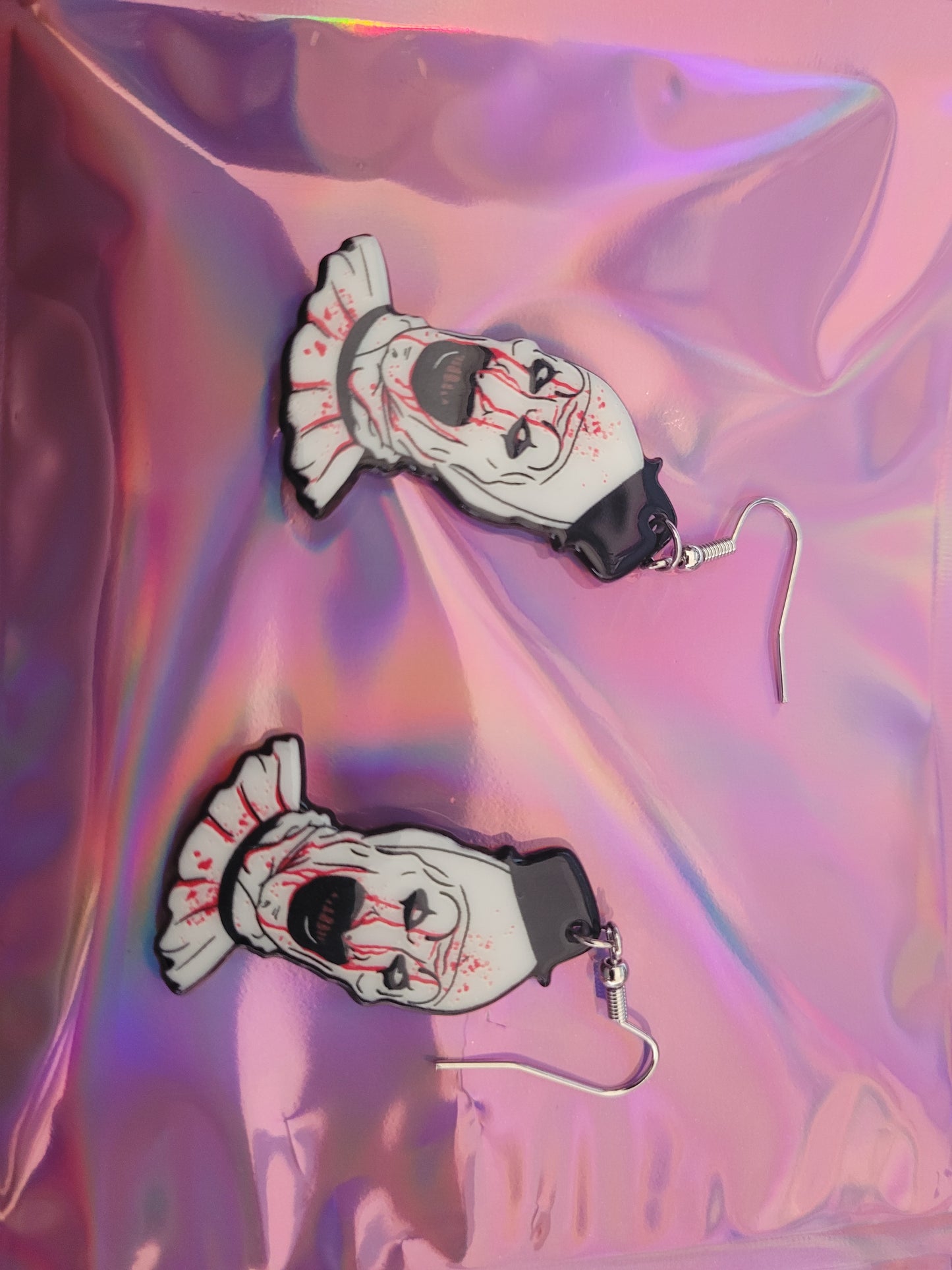 Terrifier Inspired Earrings