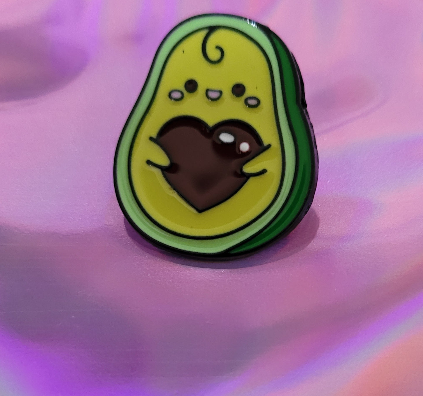 Cute Avocado Pin Badge