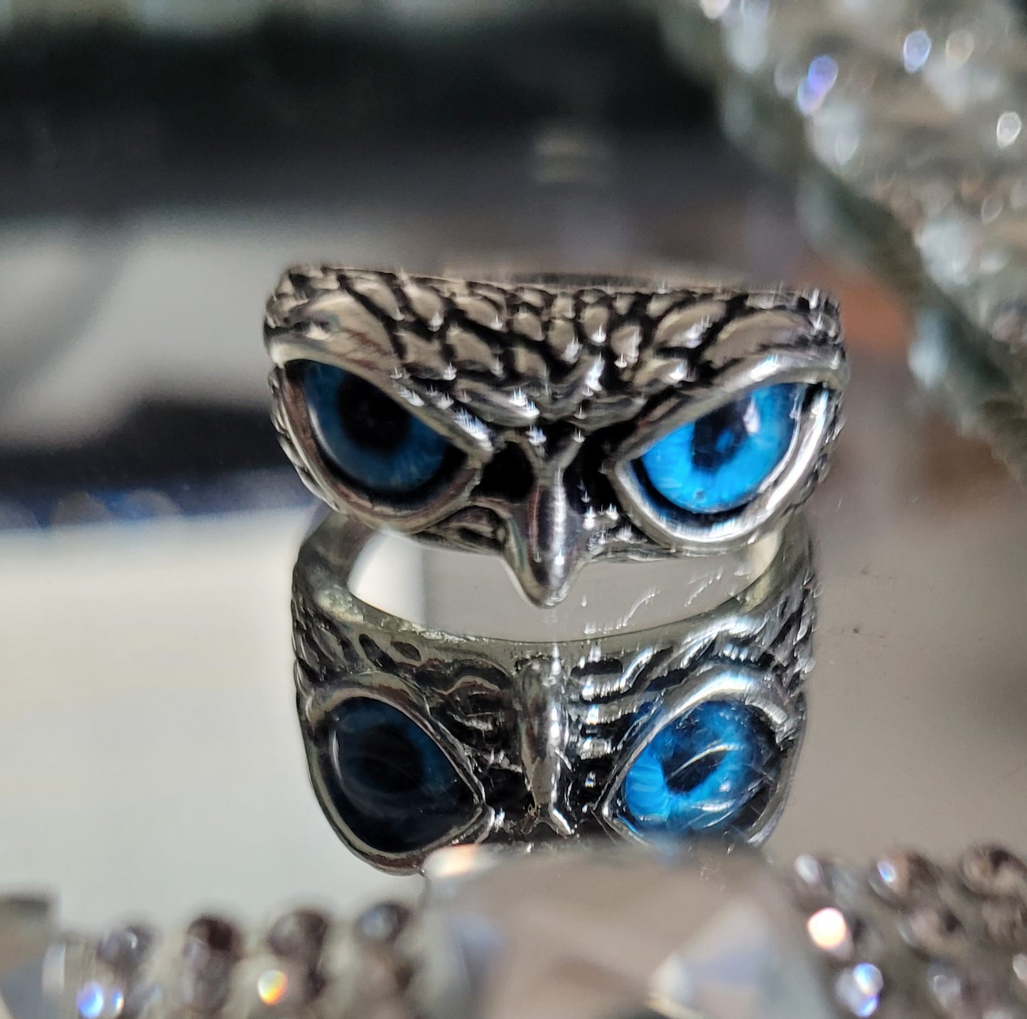 Cute Owl Dress Ring - Adjustable