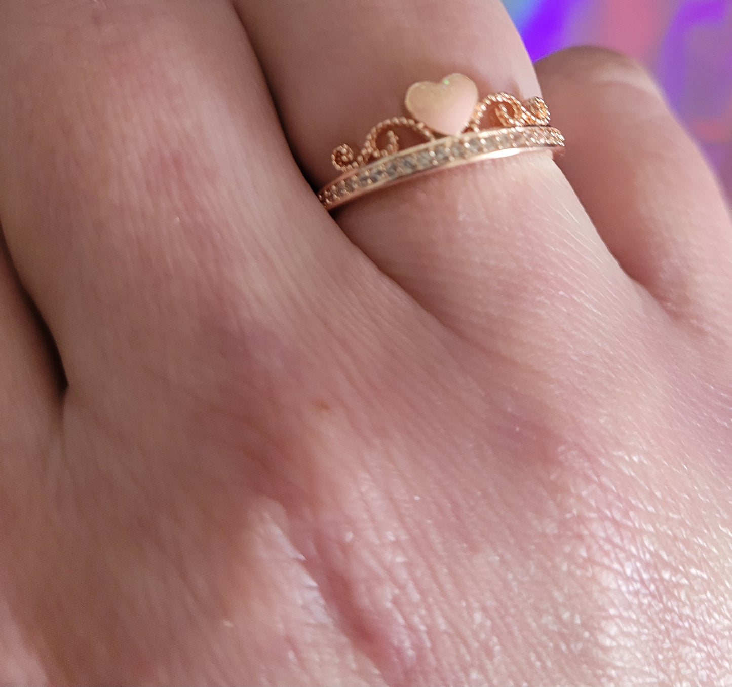 Beautiful Heart Cuff Ring